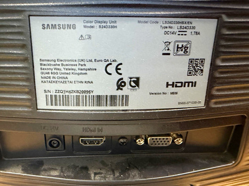Samsung syncmaster s24d330h - syncmaster,