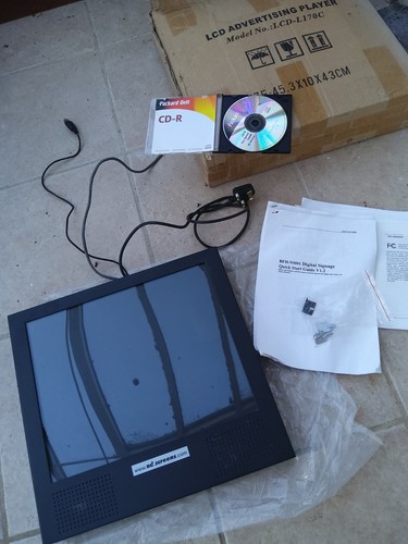 17inch network lcd advertising - network,