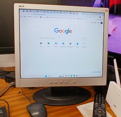 Vintage acer al1711 lcd - acer, 17"