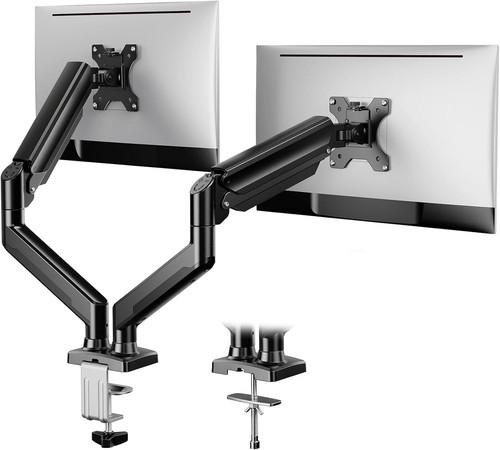 Ergear dual monitor arm - ergear, desk