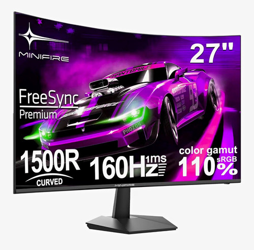 Minifire gaming 27in curved - gaming,