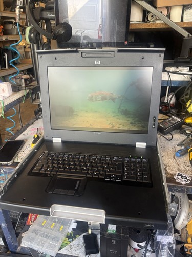 Tft7600 rack console - hp, 17"
