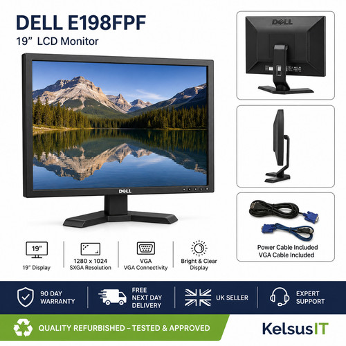 Dell e198fpb lcd monitor - e198fpb,