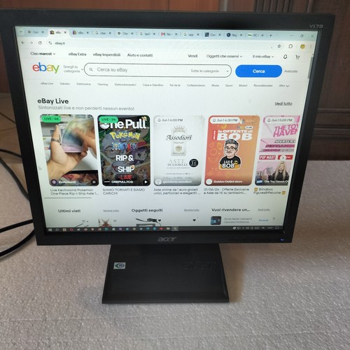 Acer 173dob lcd monitor - lcd, vga