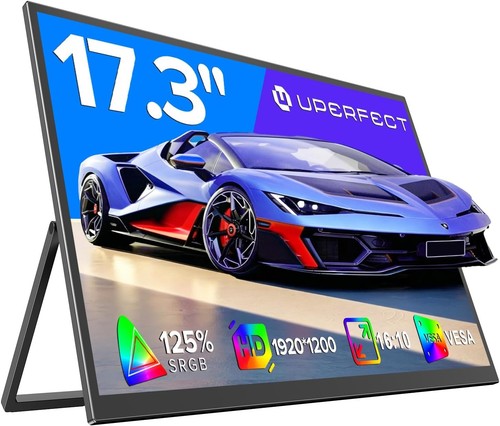 Monitor 125 srgb 16 10 - 17.3", 125%