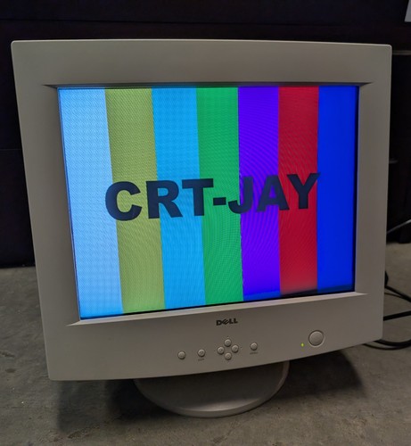 Dell p791 crt monitor - p791, 17"